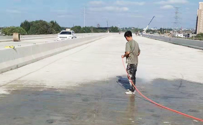 長春市北遠達高架橋使用科洛防水混凝土