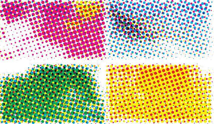 印刷網(wǎng)點——平版印刷的最小單位