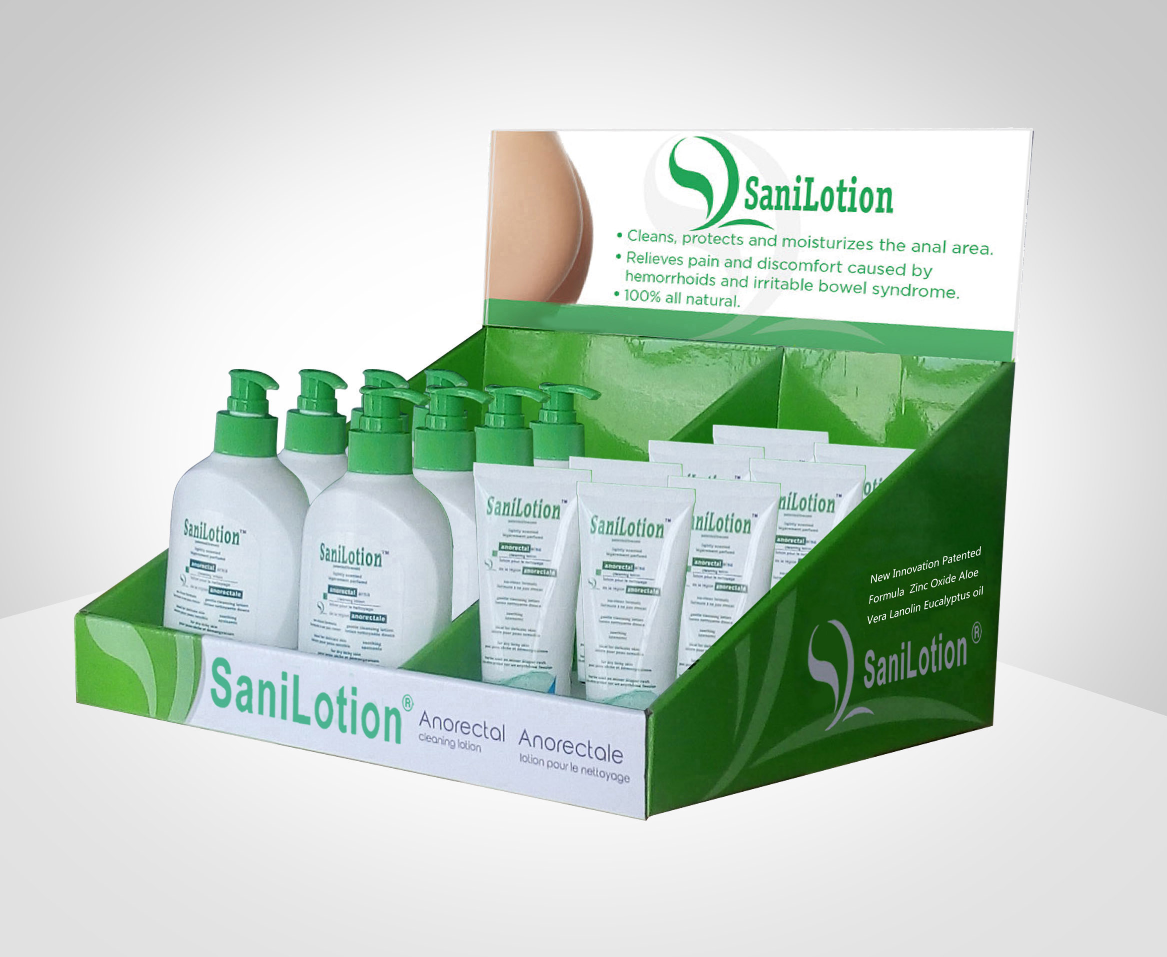 環(huán)?？苫厥障醋o(hù)用品展示盒