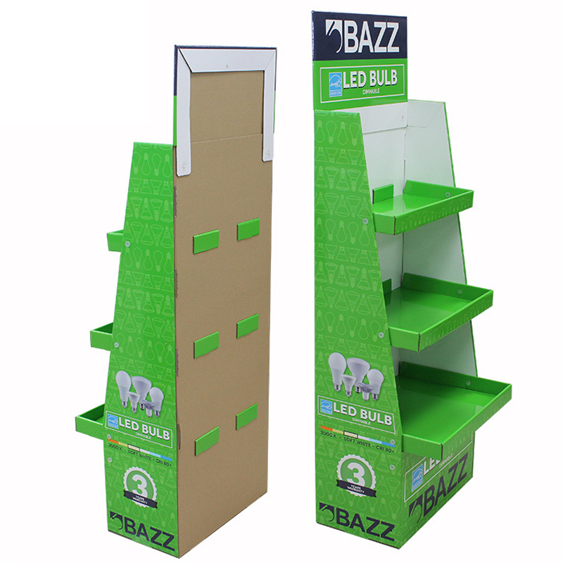 LED燈泡落地展架
