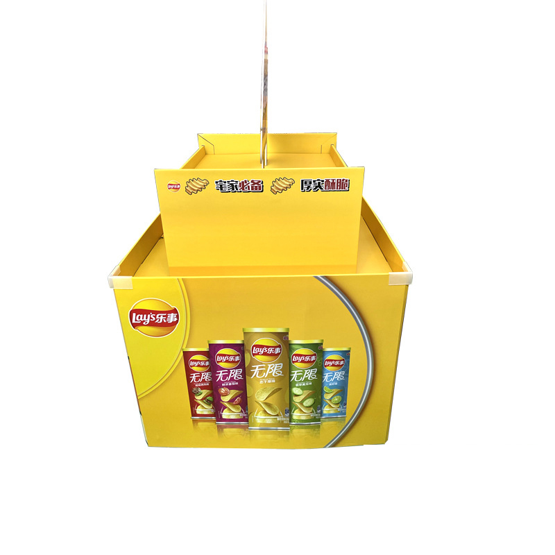 超市促銷紙堆頭