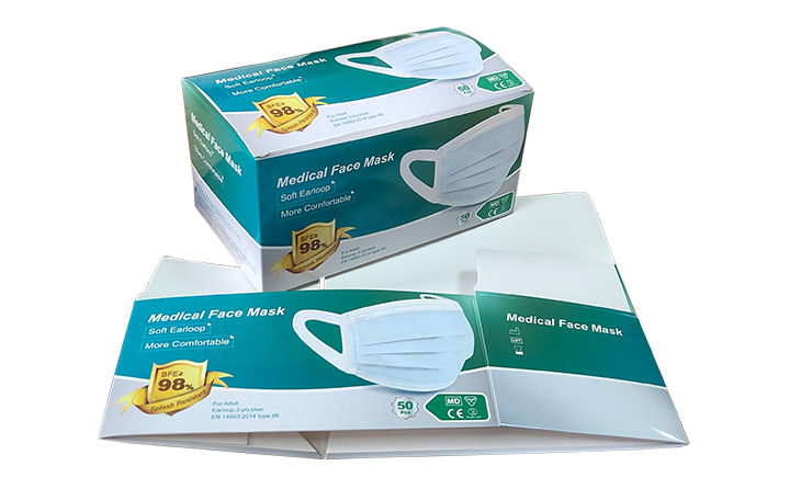 口罩包裝盒印刷
